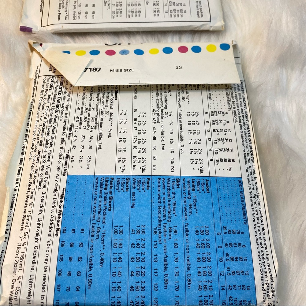 McCall’s Patterns - Picture 6 of 12